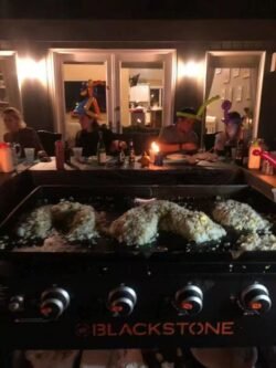 L&L Hibachi at Home Group Party at Night